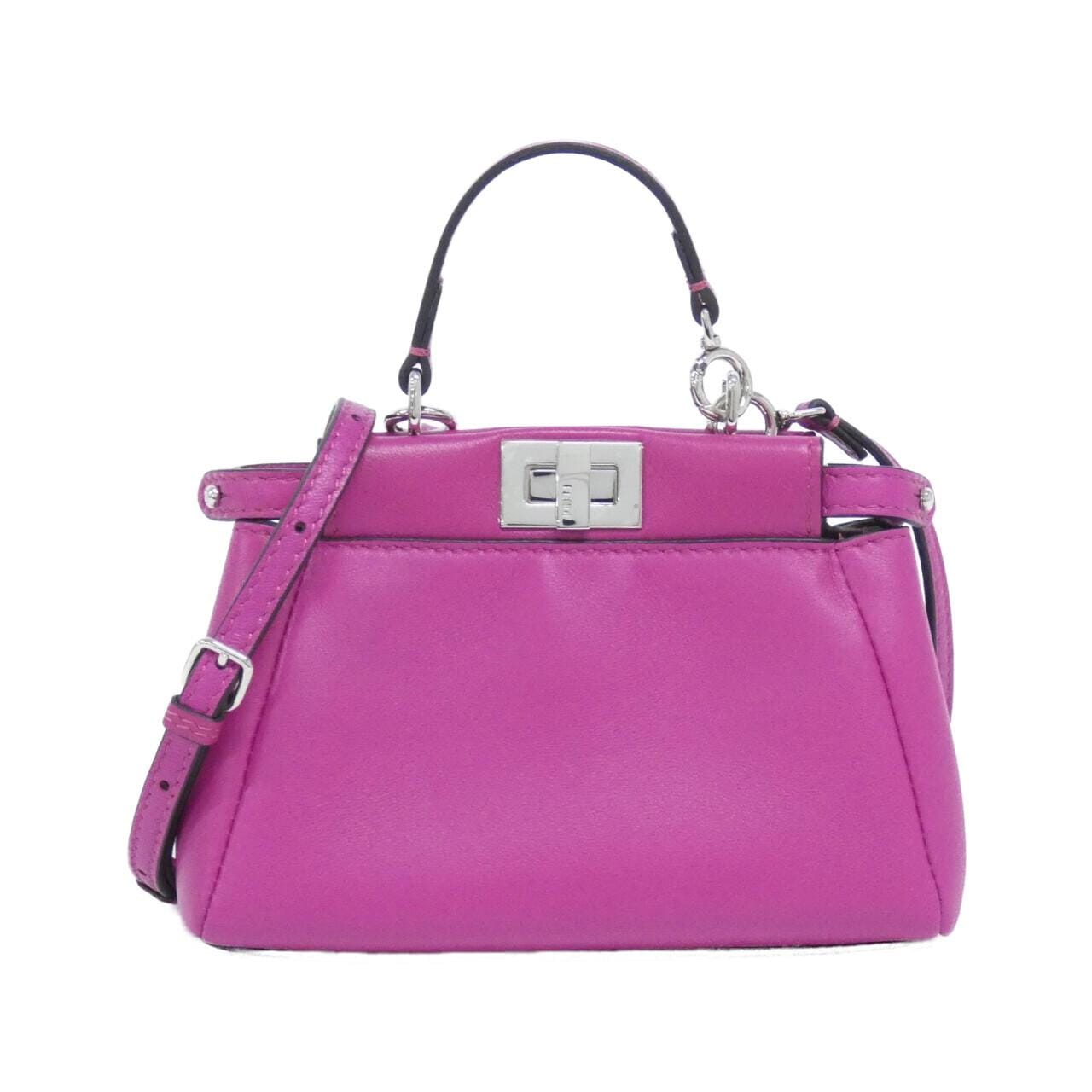 FENDI Peekaboo 8M0355 K47 Bag Lambskin
