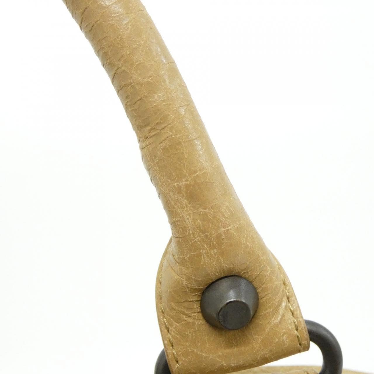 BALENCIAGA 240579 D94JT Bag Lambskin 黑色 羊皮 中古品A - 縮圖 9