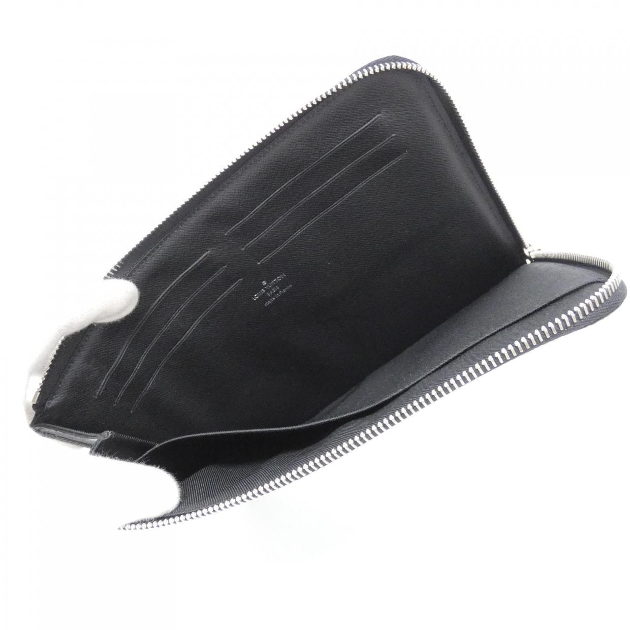 LOUIS VUITTON Pochette N63278 Pochette Damier 黑色 Damier 中古品A - 縮圖 4