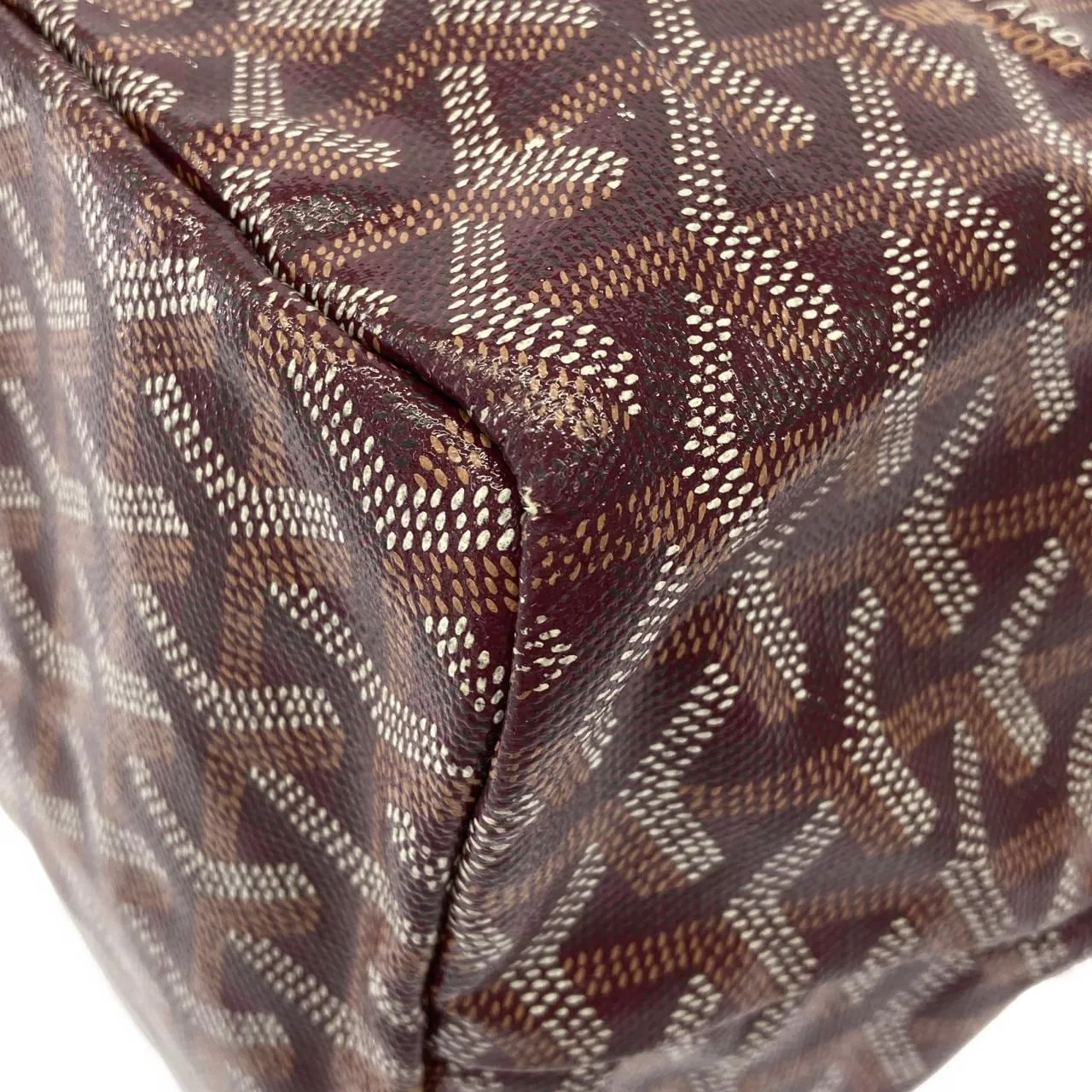 GOYARD Saint Louis AMA LOUIS PM Tote Canvas Black Canvas - Thumbnail 2