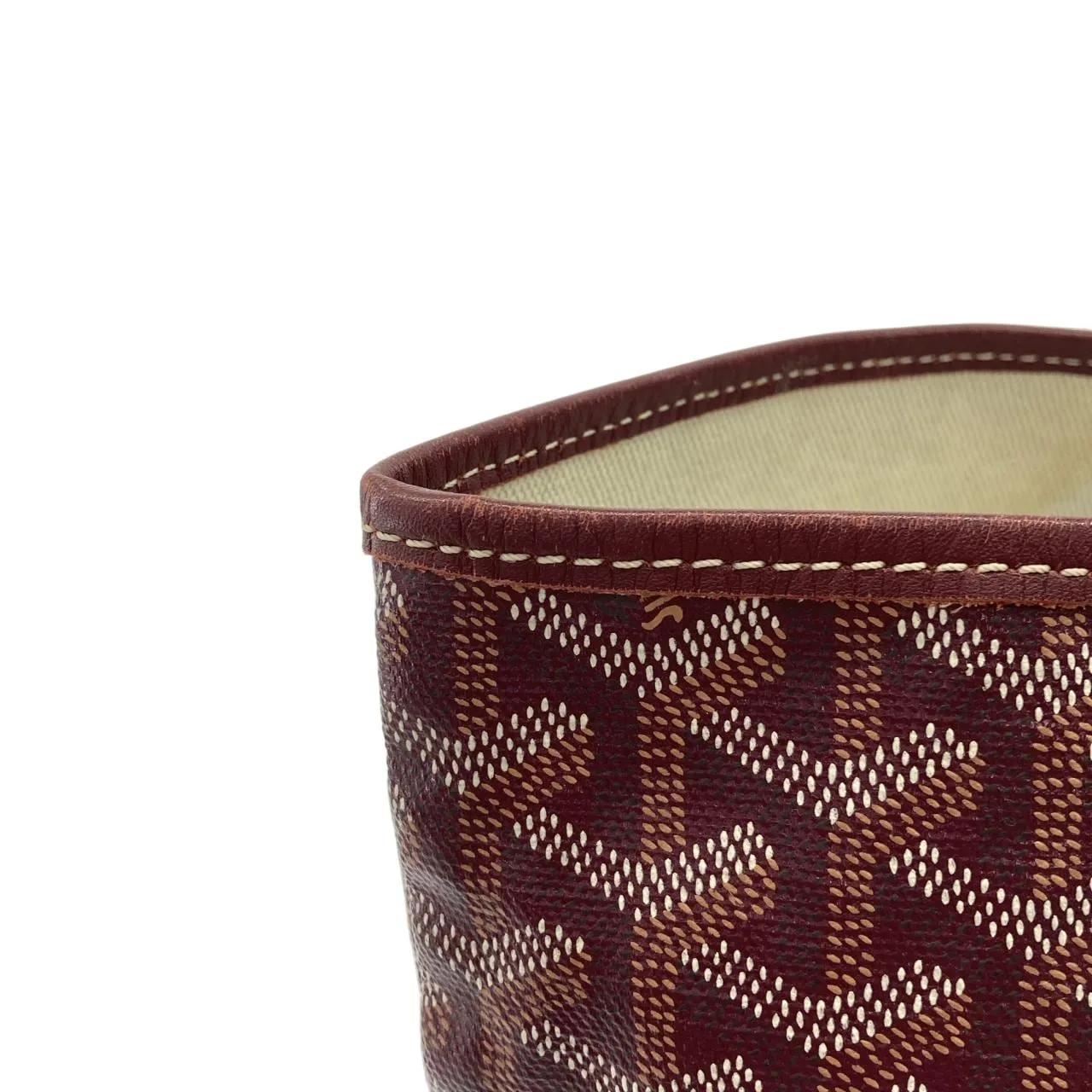 GOYARD Saint Louis AMA LOUIS PM Tote Canvas Black Canvas - Thumbnail 3