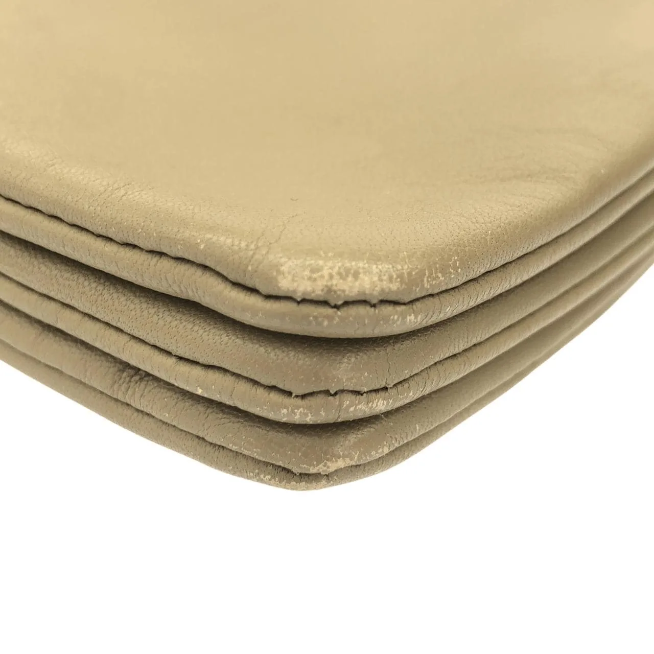 CELINE 165113ETA Shoulder Lambskin Black Lambskin - Thumbnail 4