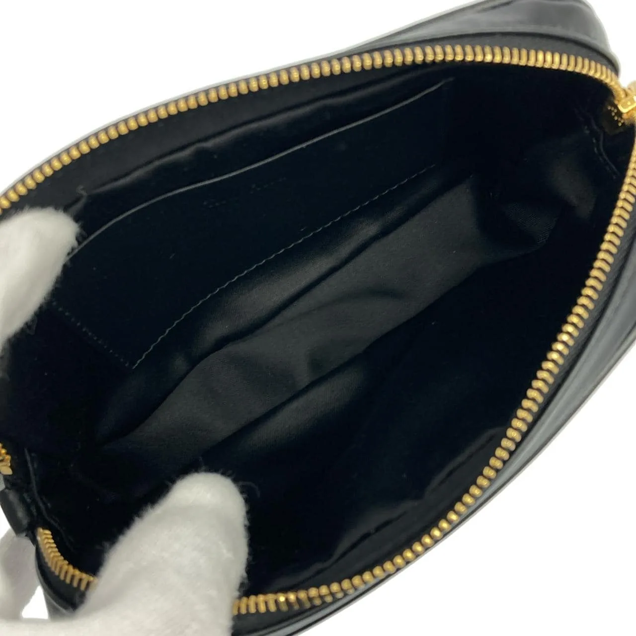 MIU MIU DNP104 Belt 黑色 中古品A - 縮圖 6