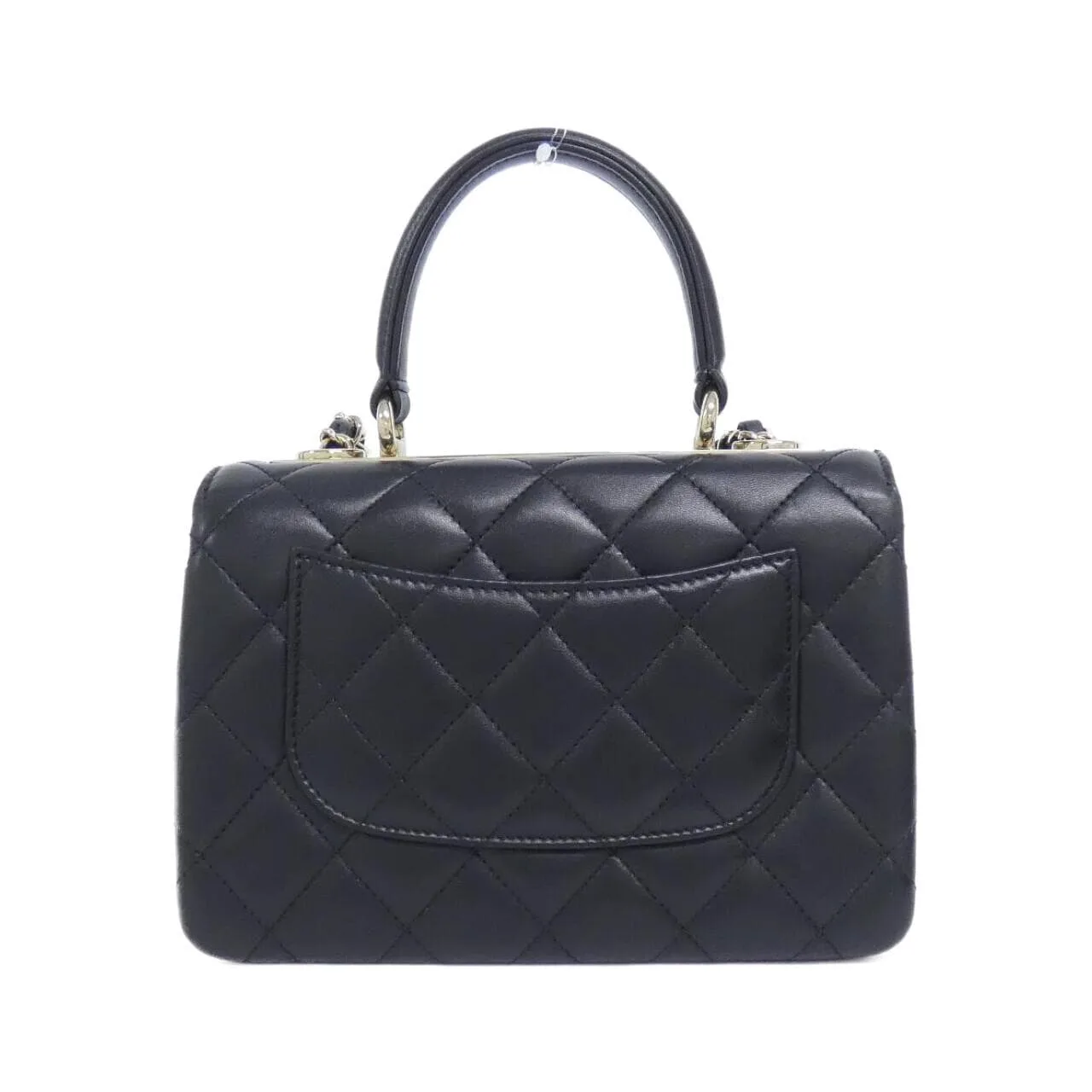CHANEL AS4654 Handbag Lambskin Black Lambskin - Thumbnail 2