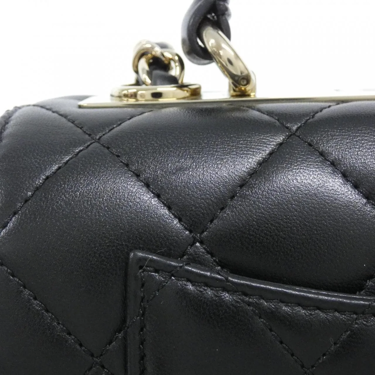 CHANEL AS4654 Handbag Lambskin Black Lambskin - Thumbnail 6