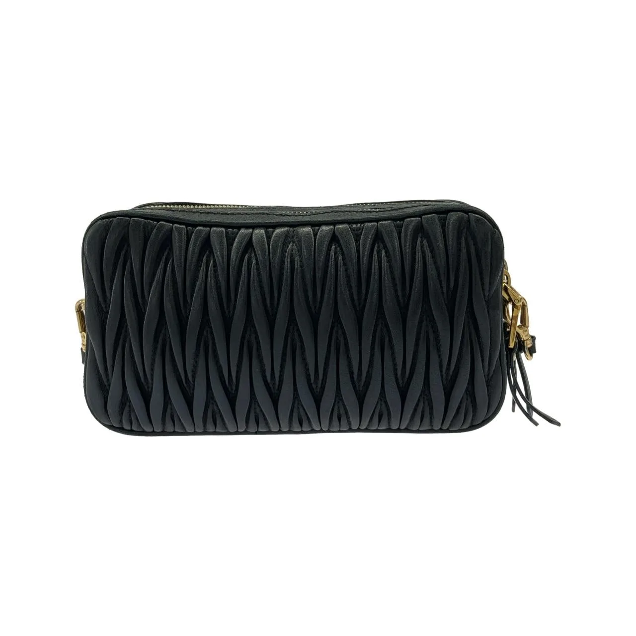 MIU MIU 5ZH011 Shoulder Black - Thumbnail 2