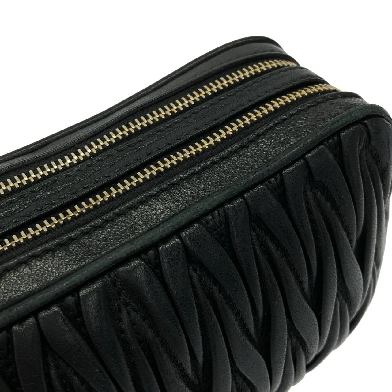 MIU MIU 5ZH011 Shoulder Black - Thumbnail 4