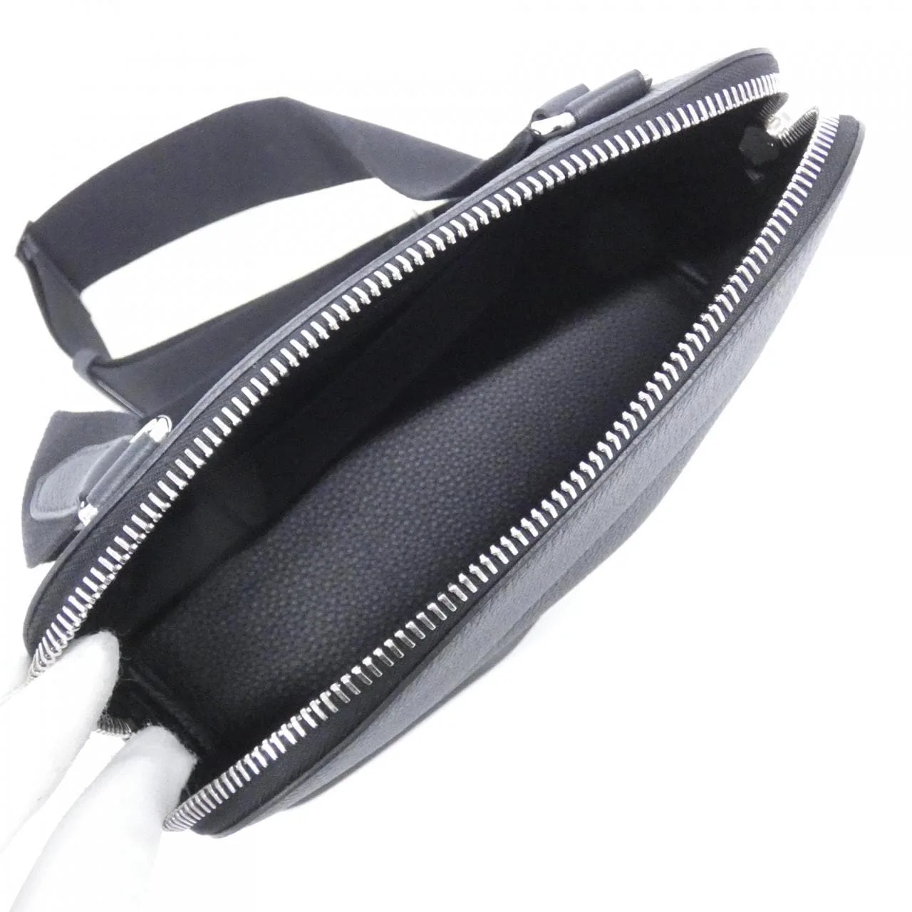 HERMES 086958CK Shoulder Togo Black Togo Leather - Thumbnail 6