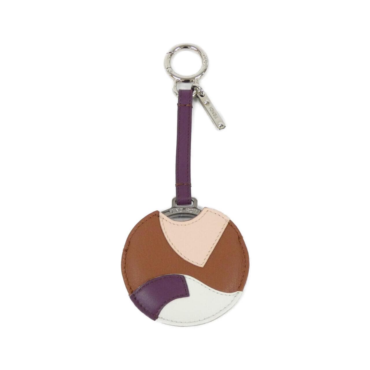FENDI 7AR455 3PU Key Case Leather