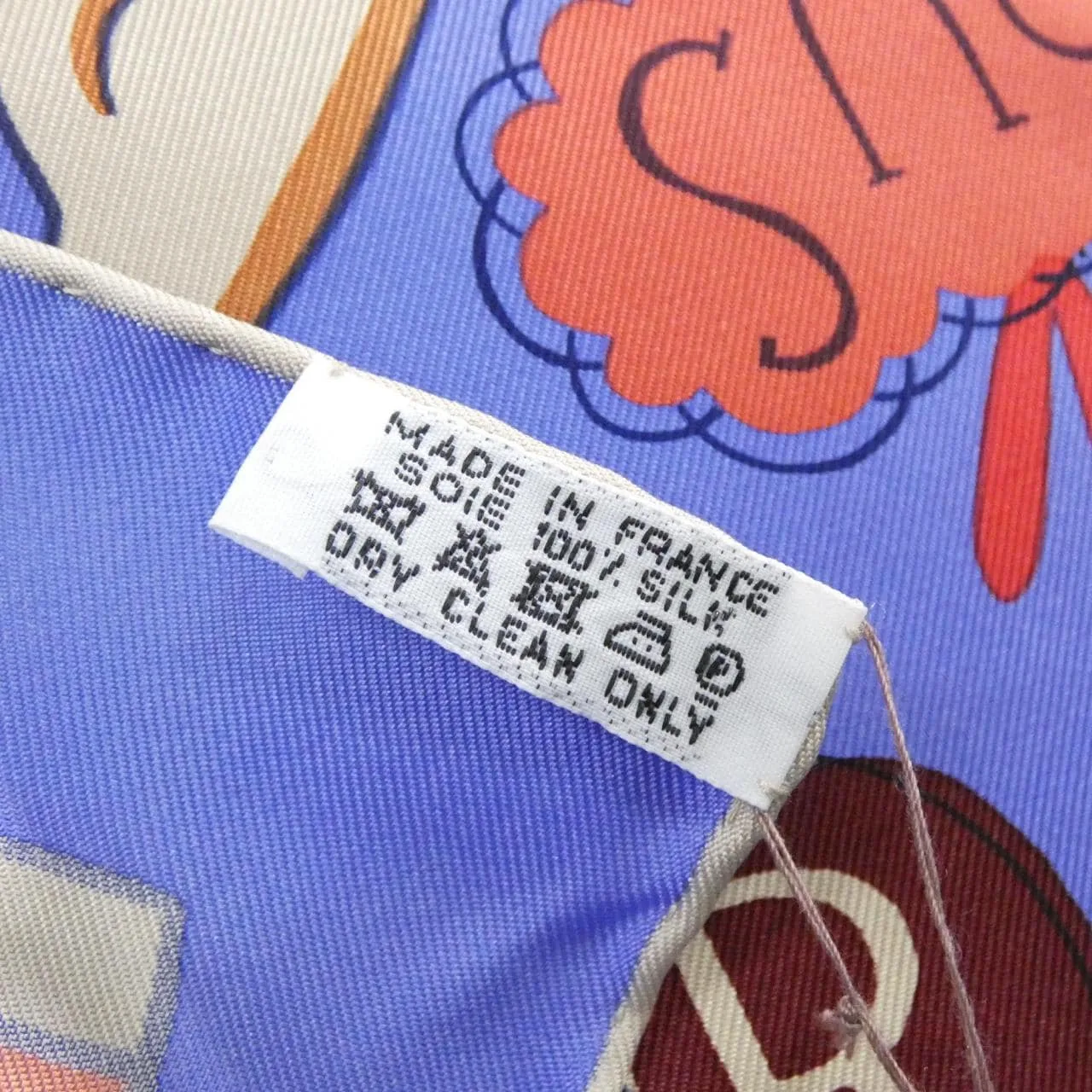 HERMES 002959S Scarf 黑色 中古品A - 縮圖 3