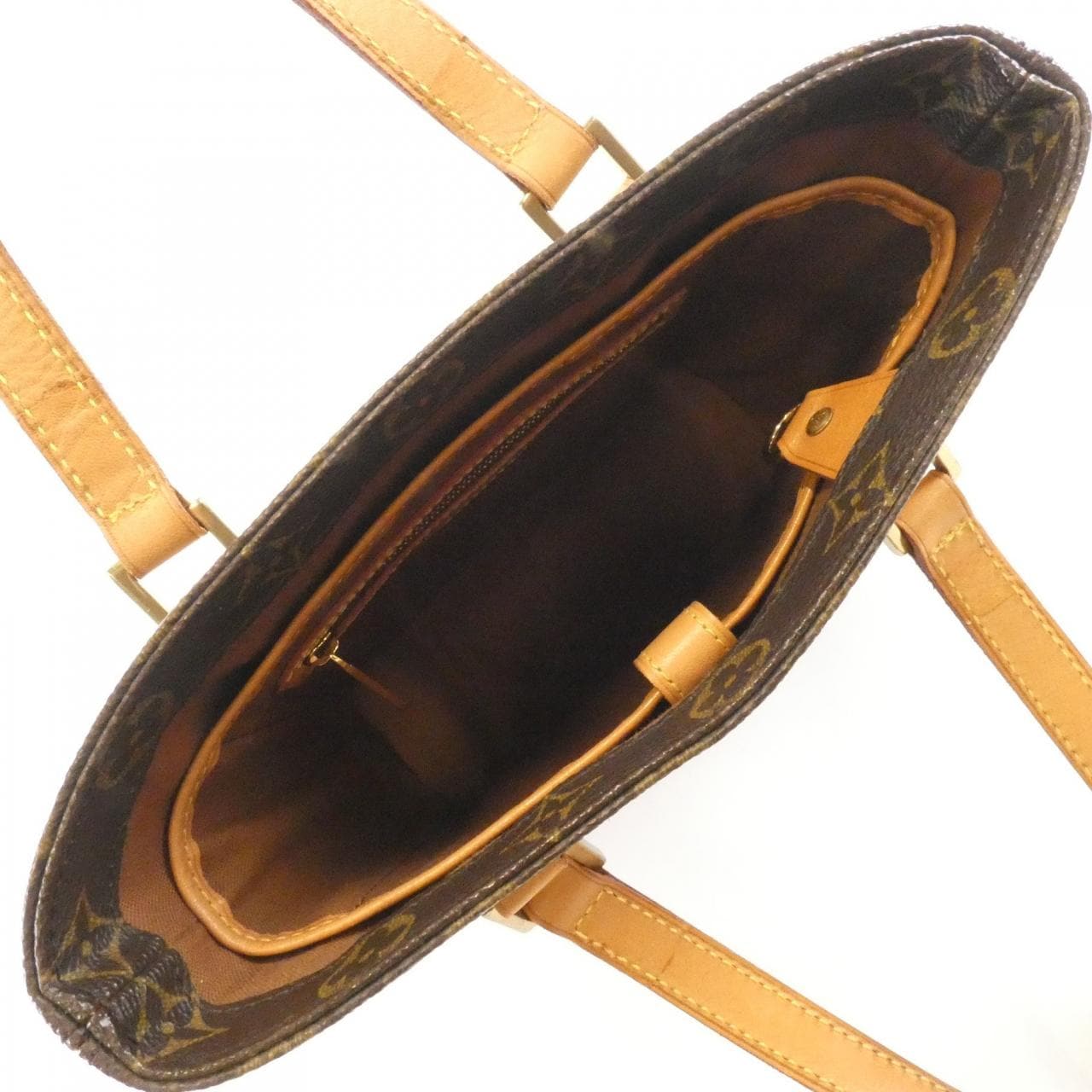 LOUIS VUITTON M51172 Handbag Monogram 黑色 Monogram 中古品B - 縮圖 6