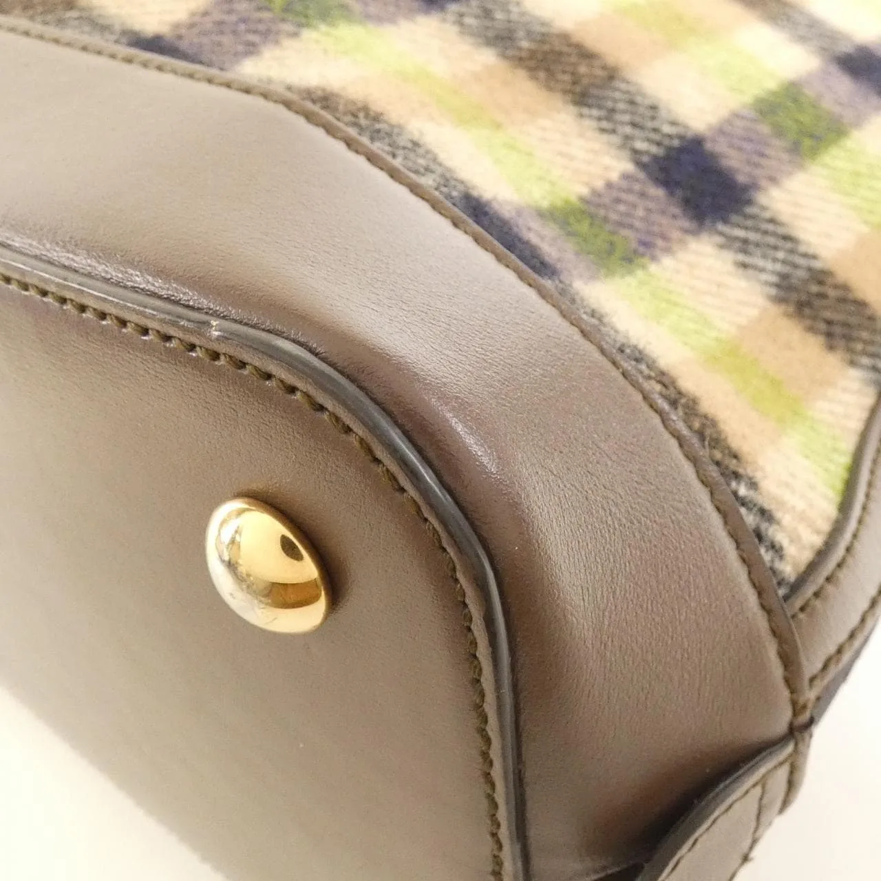 GUCCI 621640 2GBCG Handbag Leather 黑色 皮革 中古品B - 縮圖 3