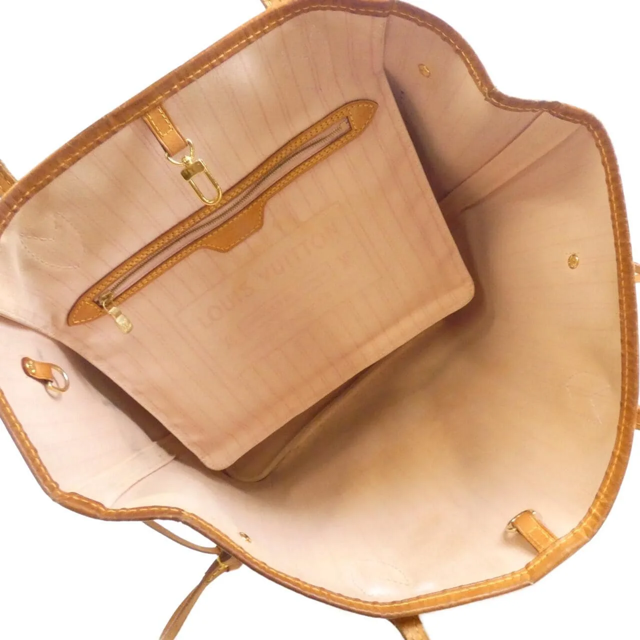 LOUIS VUITTON Neverfull N41605 Tote Damier Black Damier - Thumbnail 7