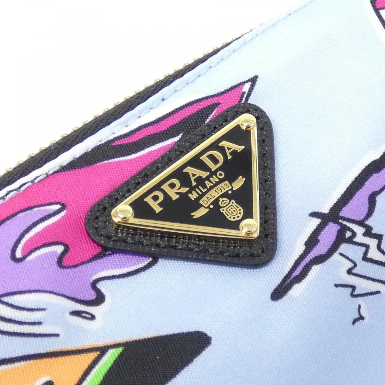 PRADA 1NS693 Pouch Black Rank A - Thumbnail 5