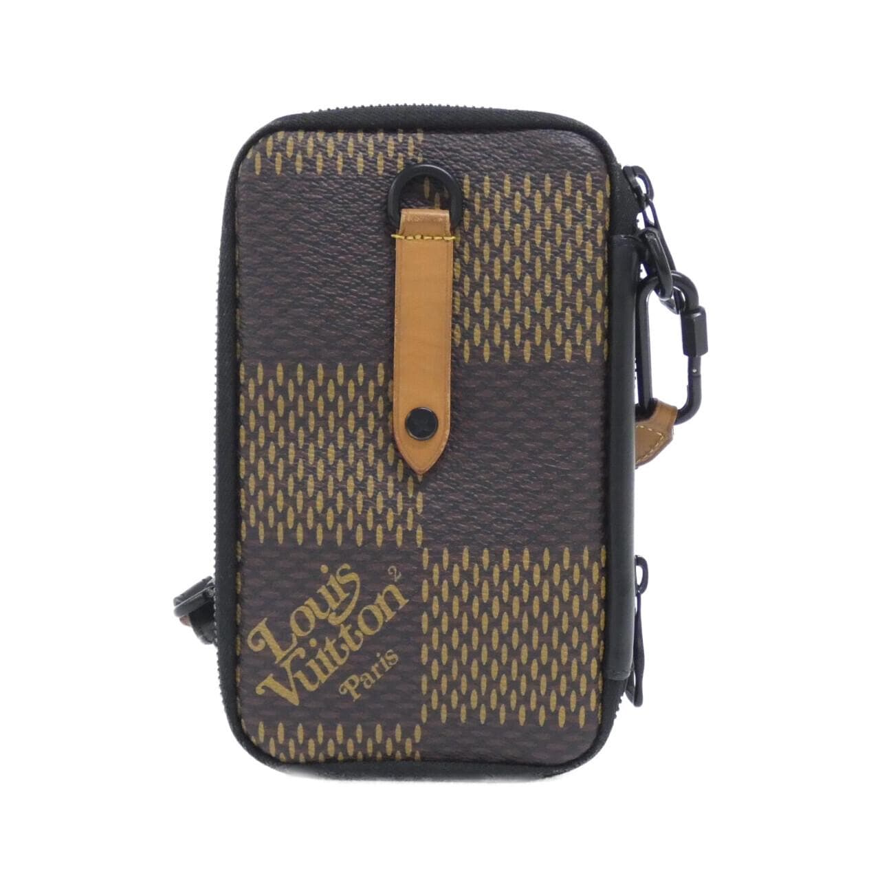 LOUIS VUITTON N40377 Shoulder Damier 黑色 Damier 中古品A - 縮圖 2