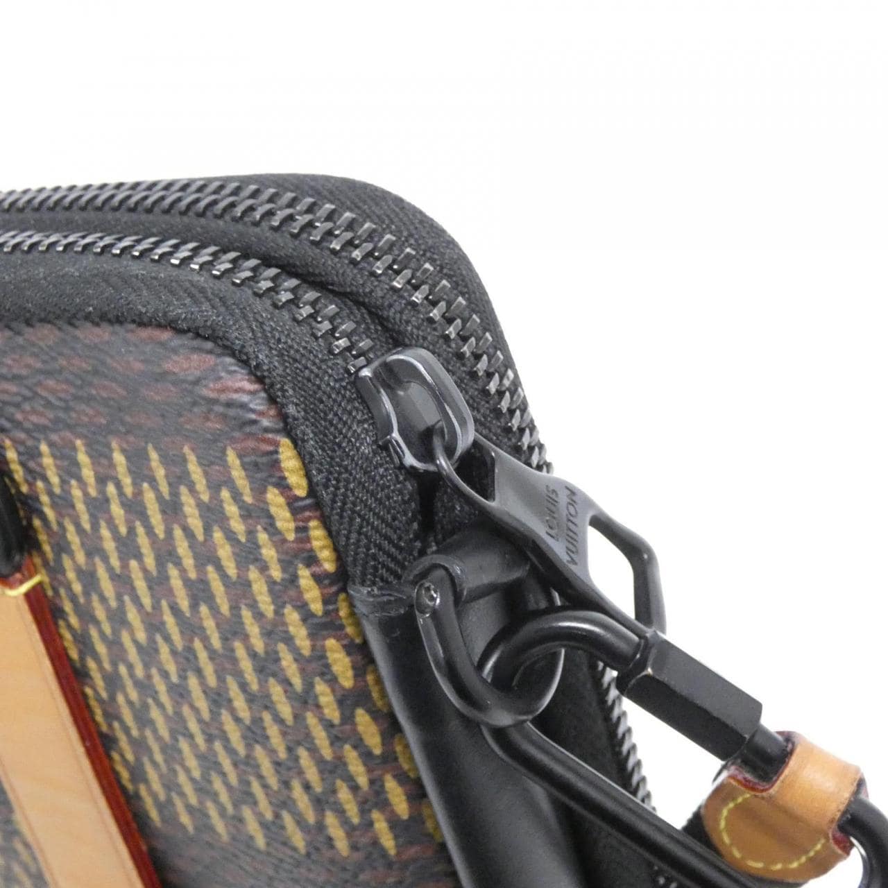 LOUIS VUITTON N40377 Shoulder Damier 黑色 Damier 中古品A - 縮圖 5