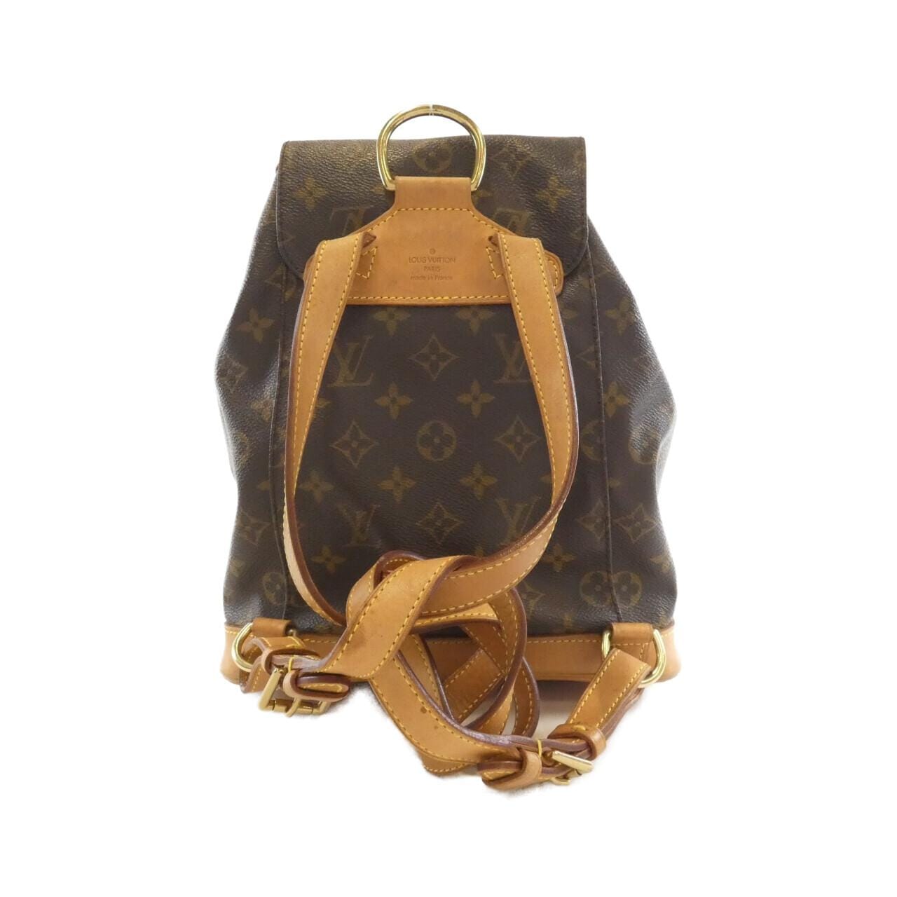 LOUIS VUITTON Montsouris M51136 Backpack Monogram Black Monogram Rank B - Thumbnail 2