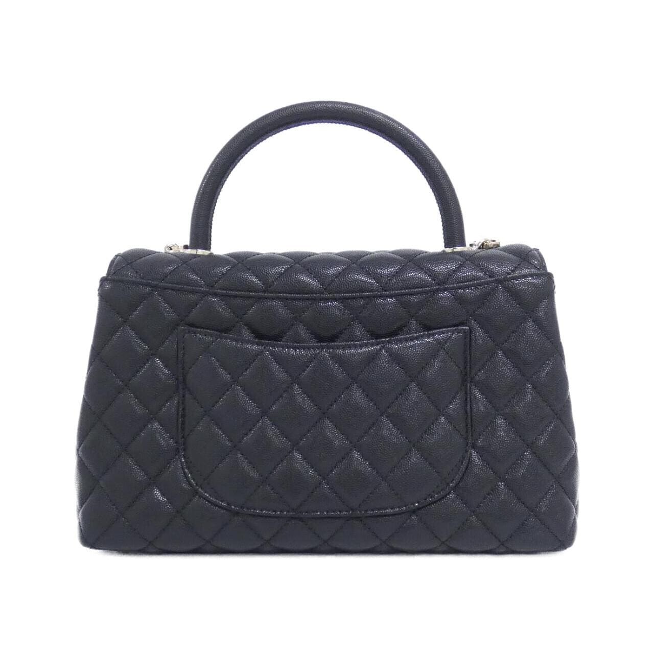 CHANEL Matelasse 92991 Bag Grained Calfskin Black Grained Calfskin - Thumbnail 2
