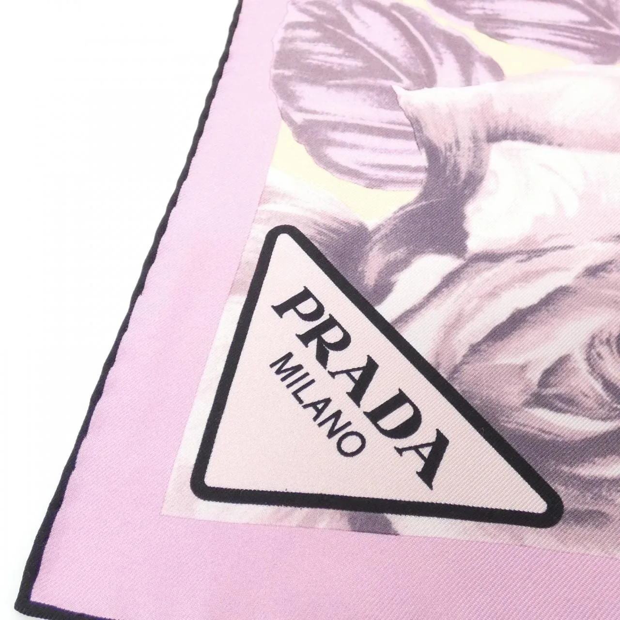 PRADA 1FF004 Scarf Black Rank A - Thumbnail 2