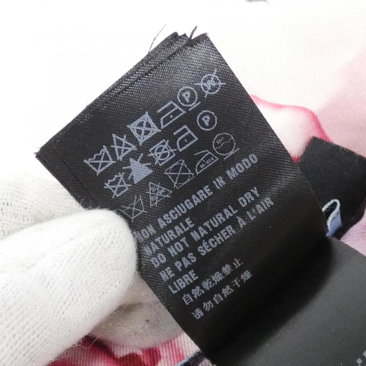 PRADA 1FF004 Scarf Black Rank A - Thumbnail 10