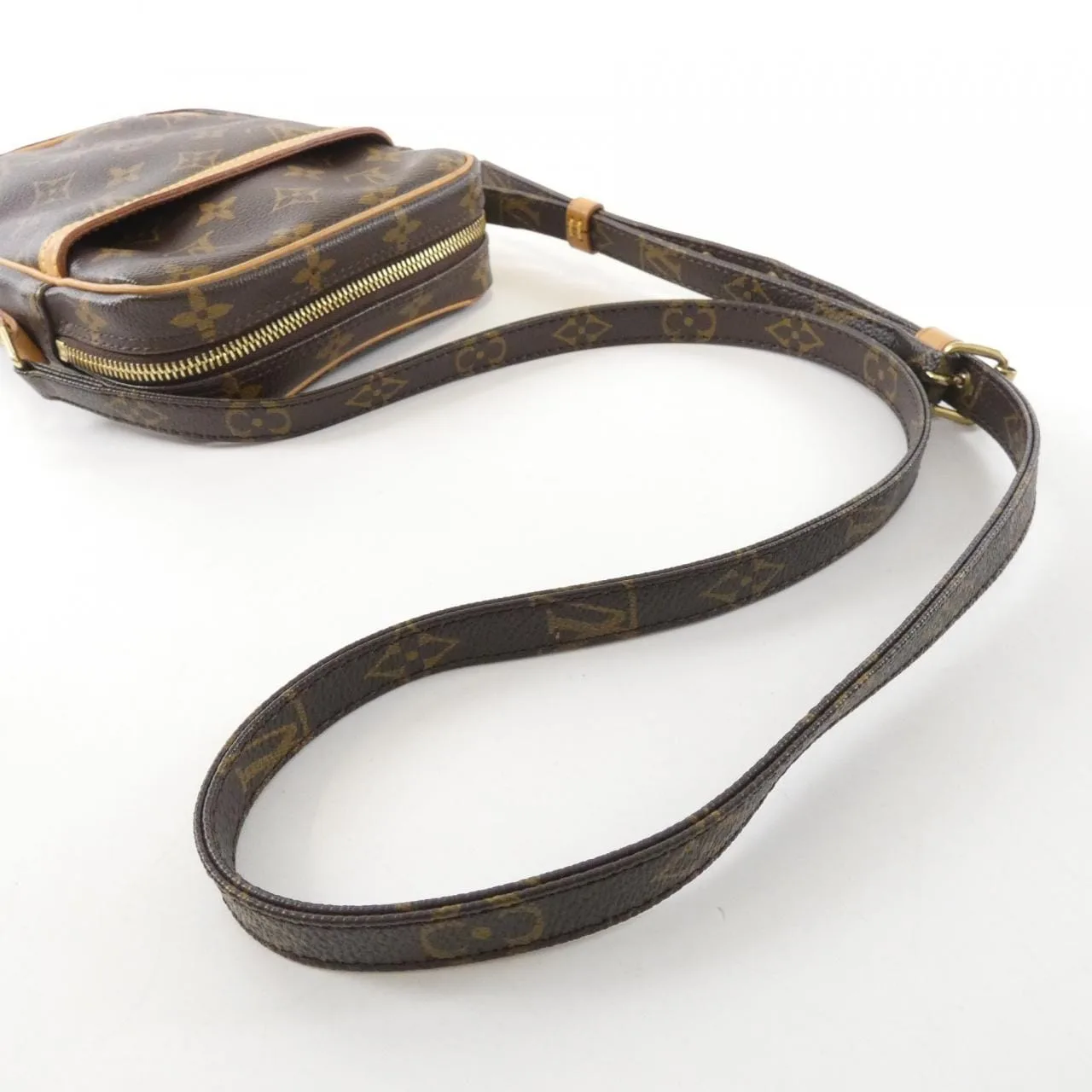 LOUIS VUITTON M45266 Shoulder Monogram 黑色 Monogram 中古品B - 縮圖 5