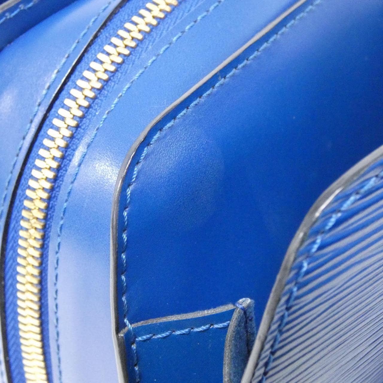 LOUIS VUITTON Pont-Neuf M52055 Bag Epi 藍色 Epi 中古品A - 縮圖 6