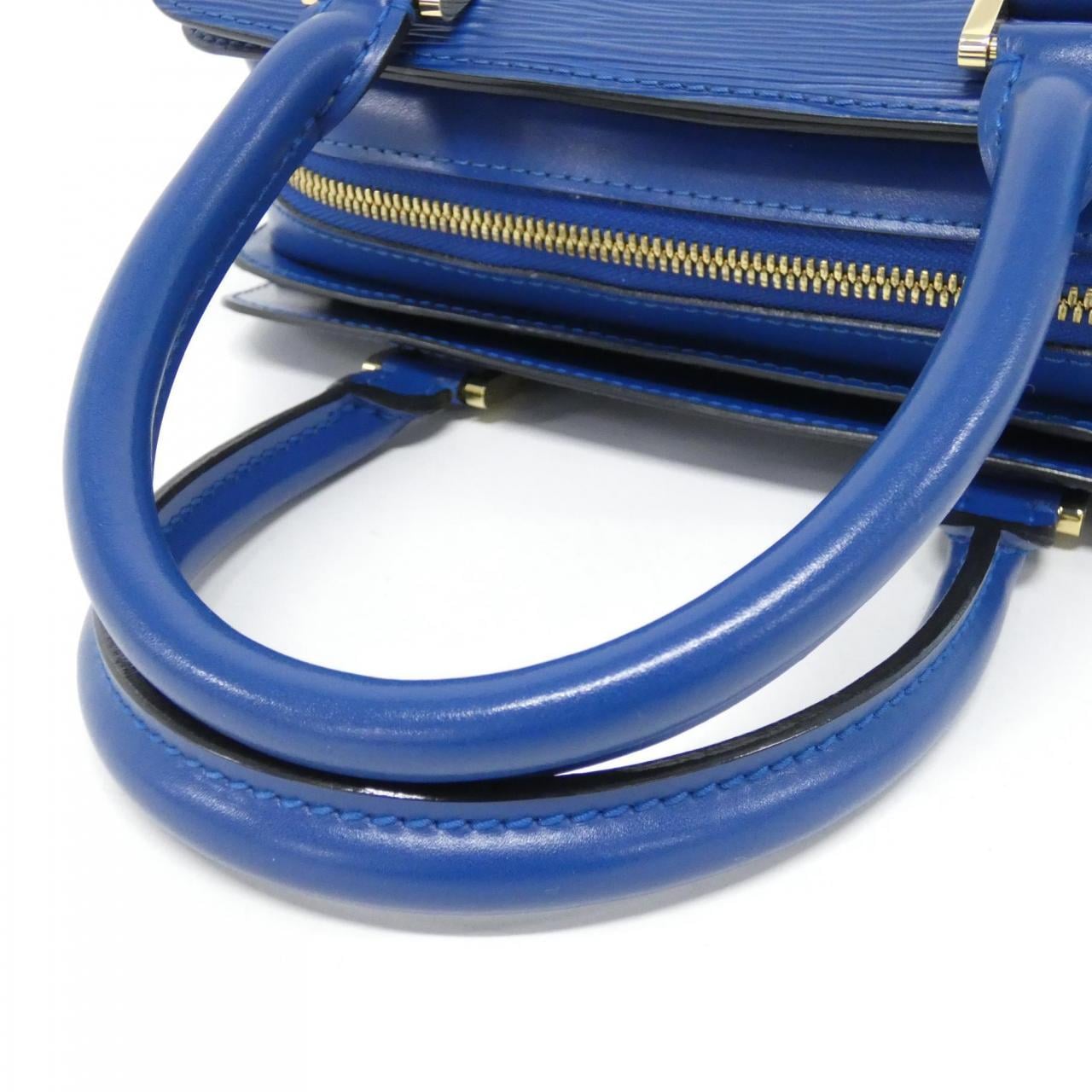 LOUIS VUITTON Pont-Neuf M52055 Bag Epi 藍色 Epi 中古品A - 縮圖 8