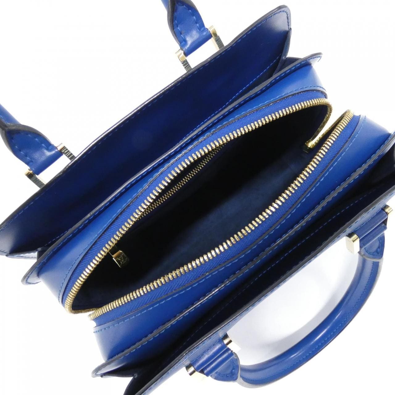 LOUIS VUITTON Pont-Neuf M52055 Bag Epi 藍色 Epi 中古品A - 縮圖 9