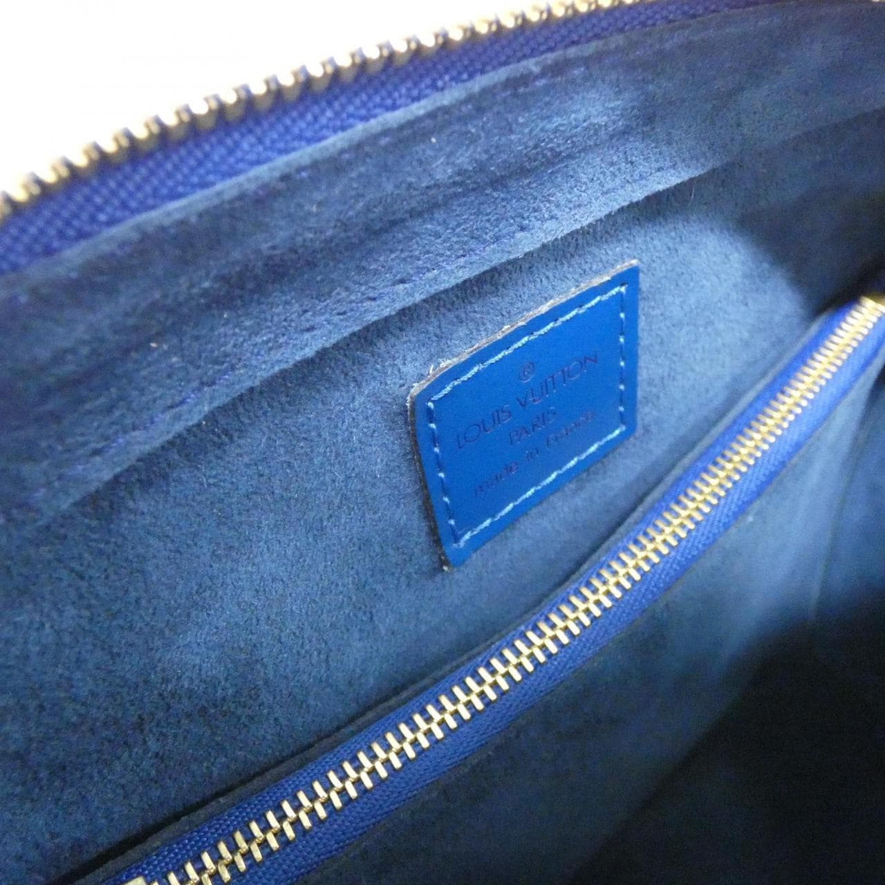 LOUIS VUITTON Pont-Neuf M52055 Bag Epi 藍色 Epi 中古品A - 縮圖 10