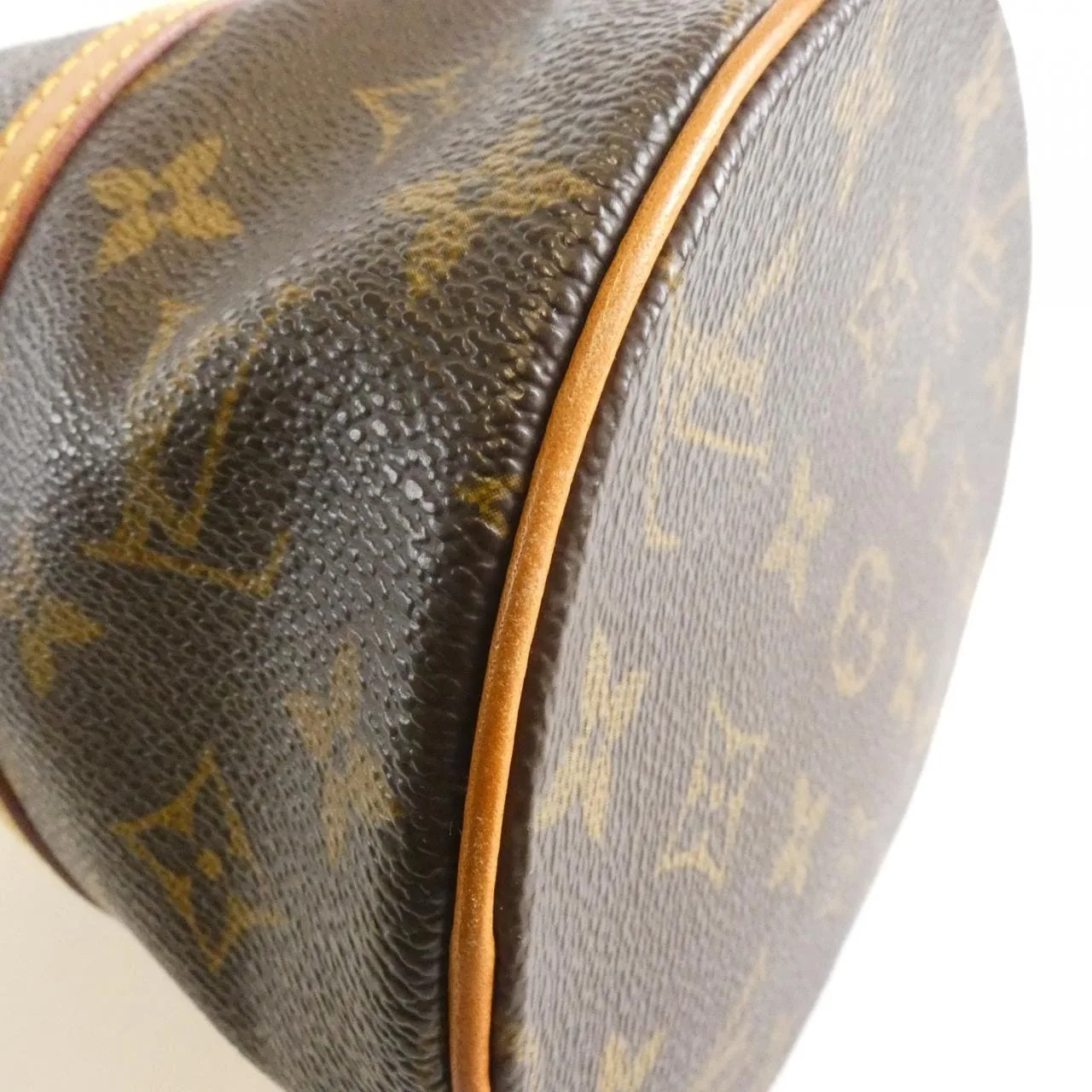 LOUIS VUITTON Papillon M51385 Handbag Monogram 黑色 Monogram 中古品B - 縮圖 2
