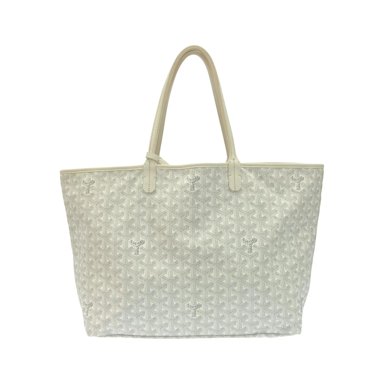 GOYARD Saint Louis AMA LOUIS PM Tote Canvas White