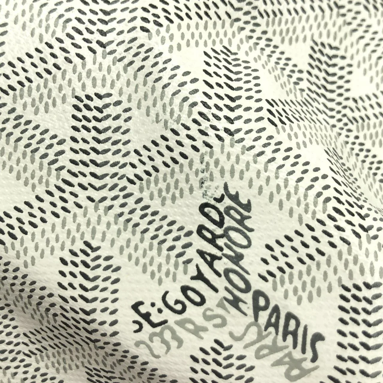 GOYARD Saint Louis AMA LOUIS PM Tote Canvas White Canvas - Thumbnail 3