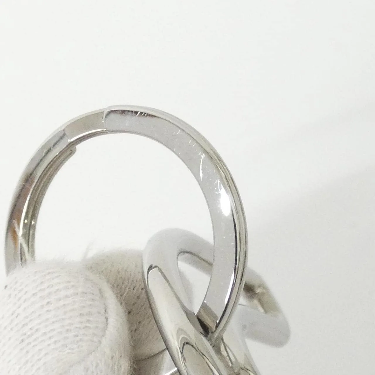 HERMES 077329FJ Key Case 黑色 中古品A - 縮圖 5