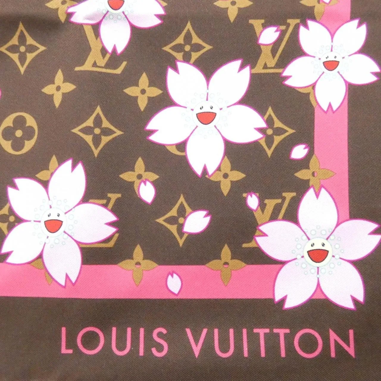 LOUIS VUITTON M96102 Scarf Monogram Black Monogram Rank A - Thumbnail 2