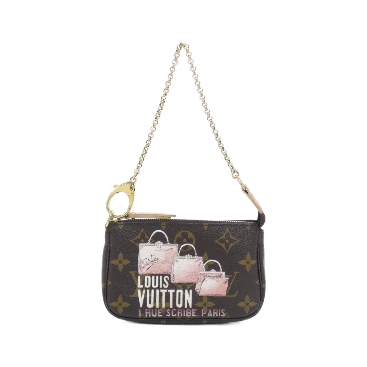 LOUIS VUITTON Pochette M60245 Pochette Monogram Black