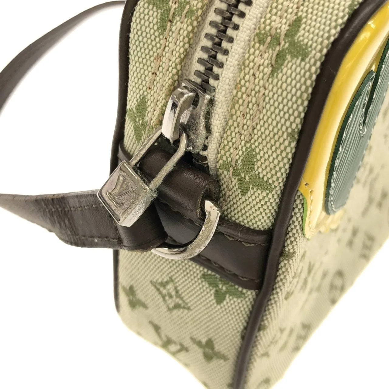 LOUIS VUITTON Pochette M92274 Pochette Canvas Black Canvas - Thumbnail 7