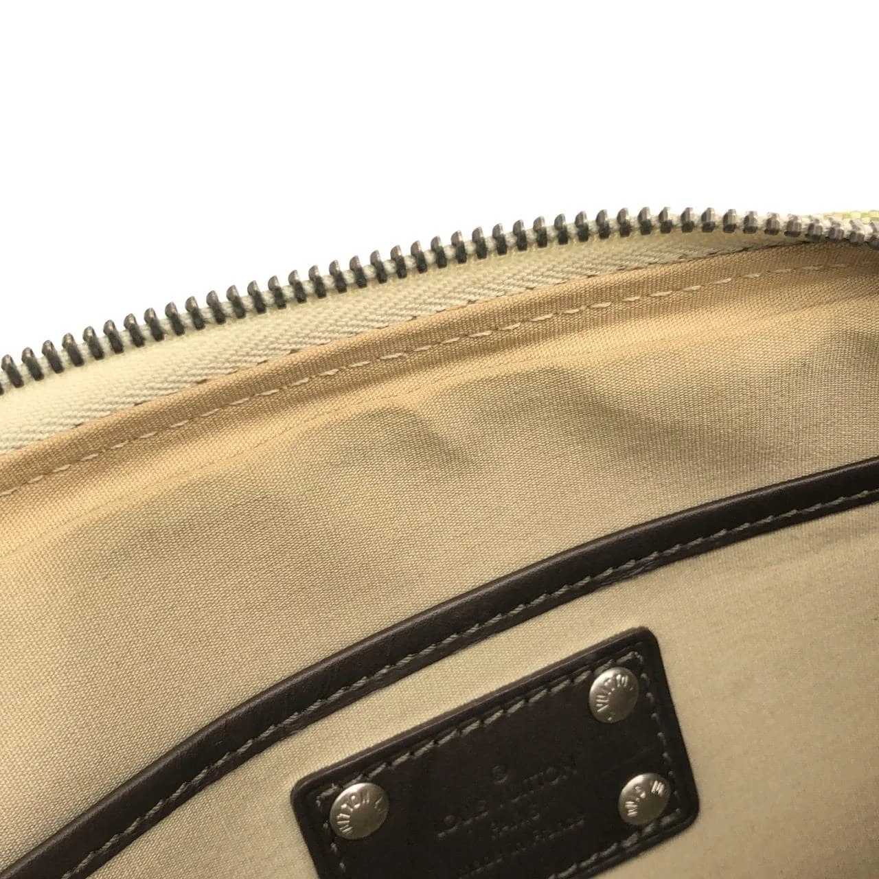 LOUIS VUITTON Pochette M92274 Pochette Canvas Black Canvas - Thumbnail 10