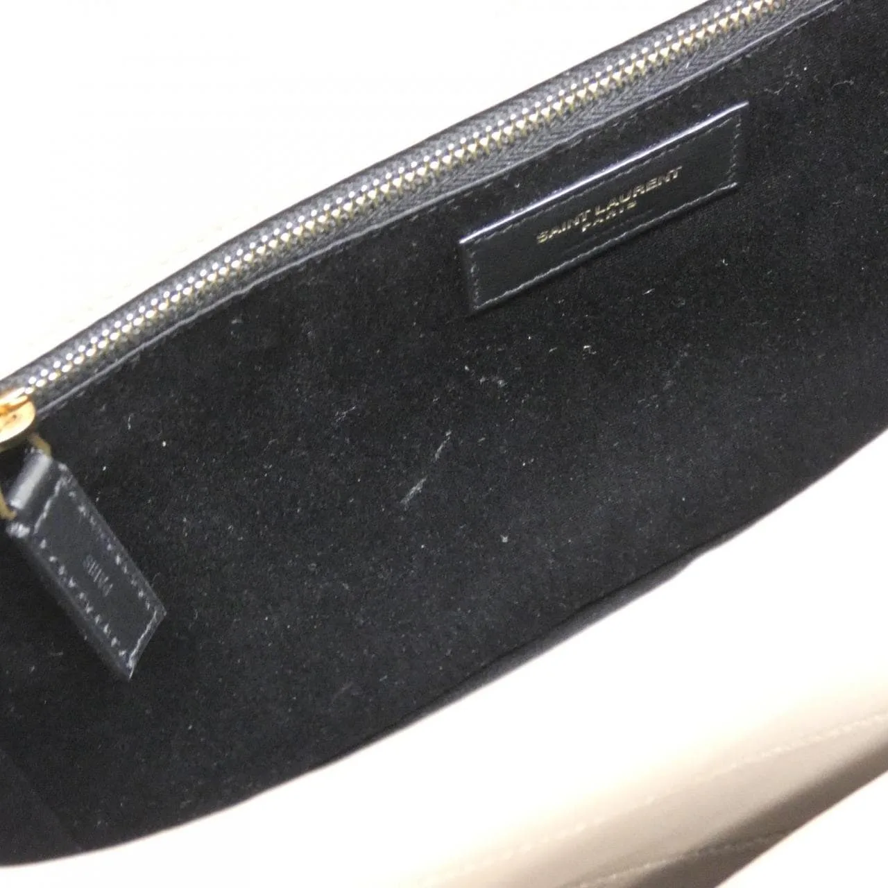 SAINT LAURENT Niki 633158 1EL07 Shoulder Lambskin 黑色 羊皮 中古品A - 縮圖 9