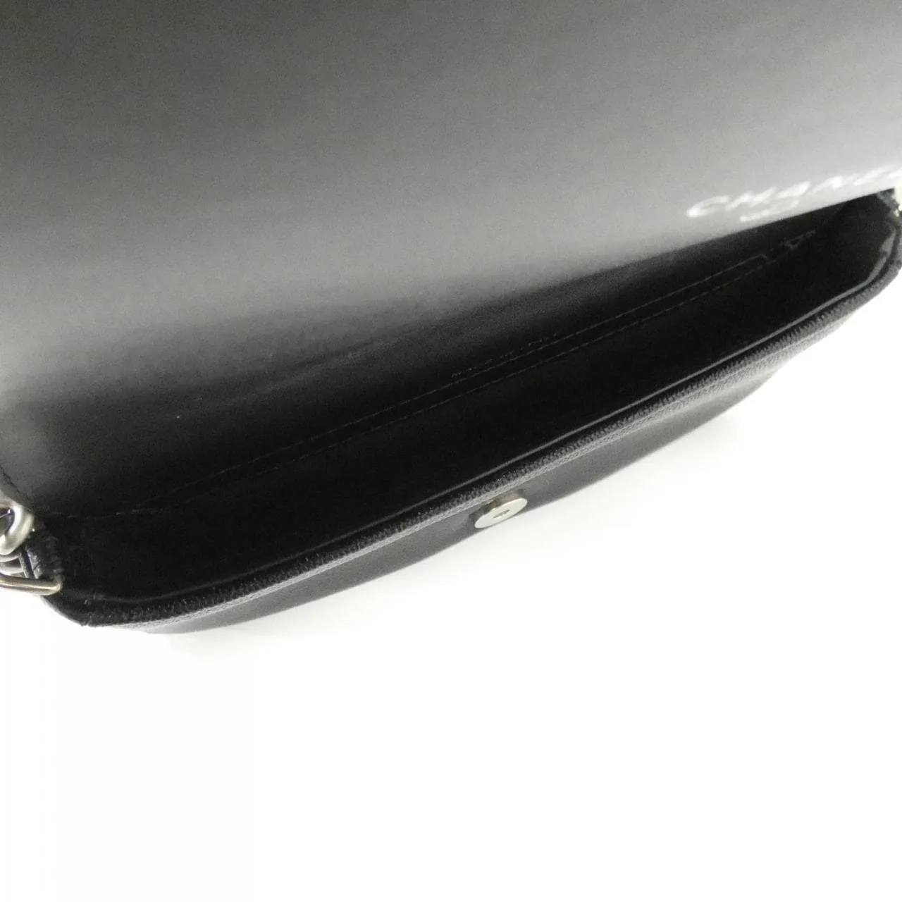 CHANEL Boy Chanel AP3013 Wallet Grained Calfskin 黑色 荔枝紋牛皮 中古品A - 縮圖 8