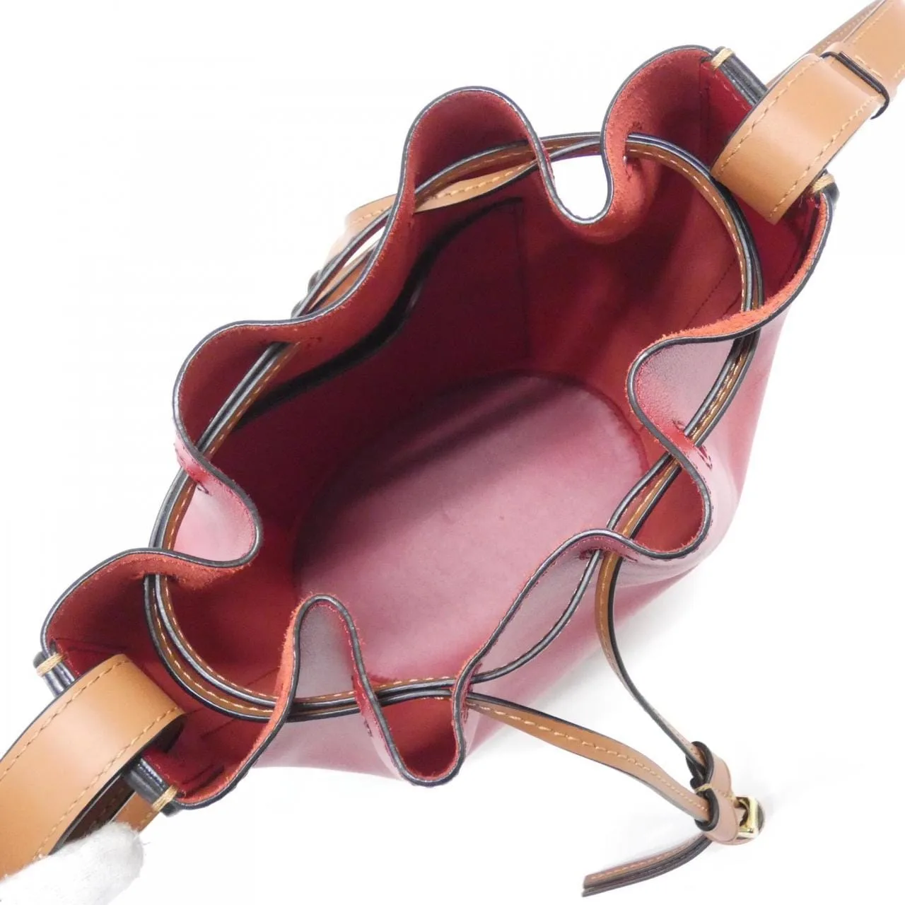 LOEWE Balloon 326 76AC31 Shoulder Rouge 中古品A - 縮圖 7
