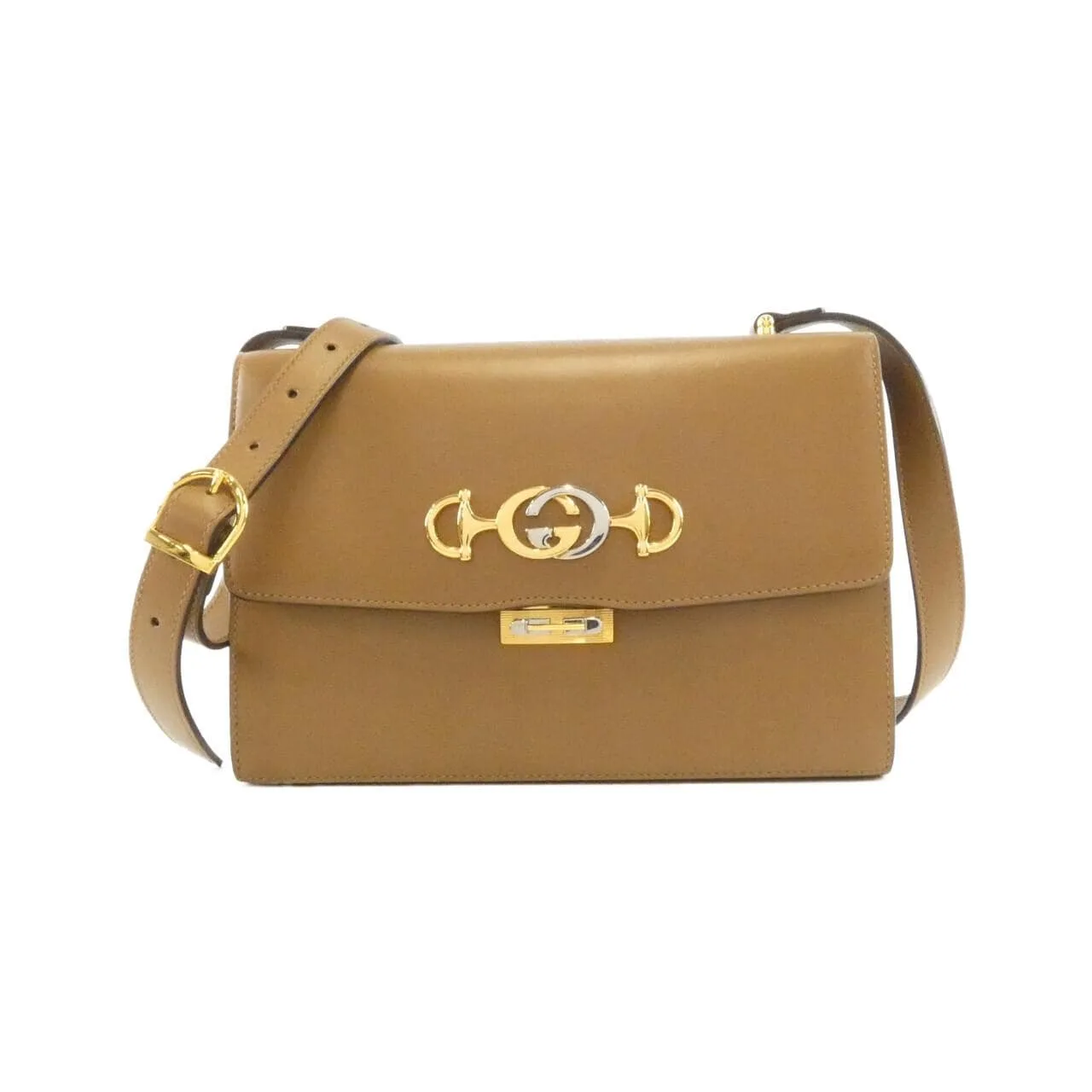 GUCCI 576388 05J0X Shoulder Leather Black