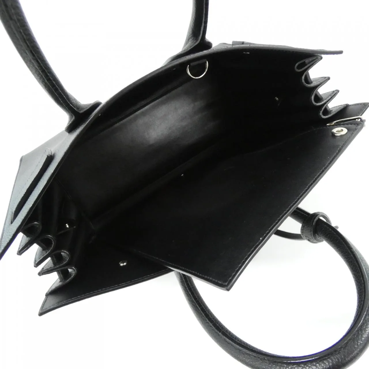 SAINT LAURENT Sac de Jour 378299 B681N Handbag 黑色 中古品A - 縮圖 9