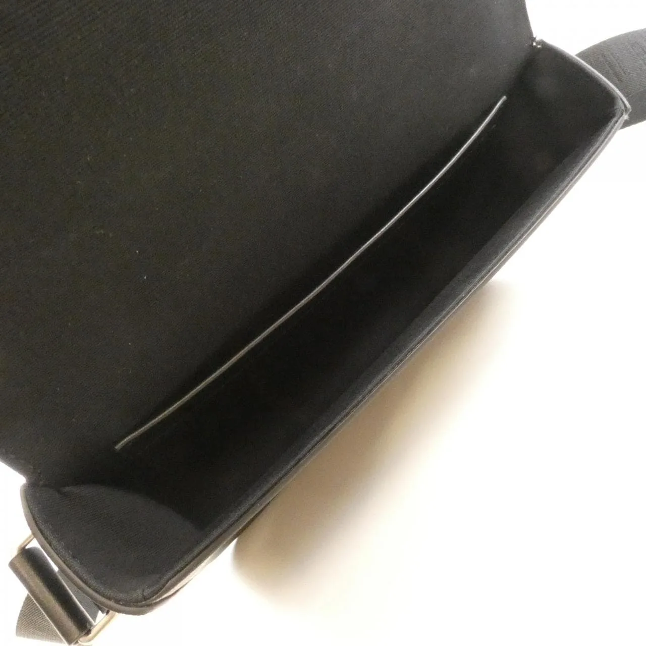 CELINE 111592ETH Shoulder Canvas 黑色 帆布 中古品A - 縮圖 6