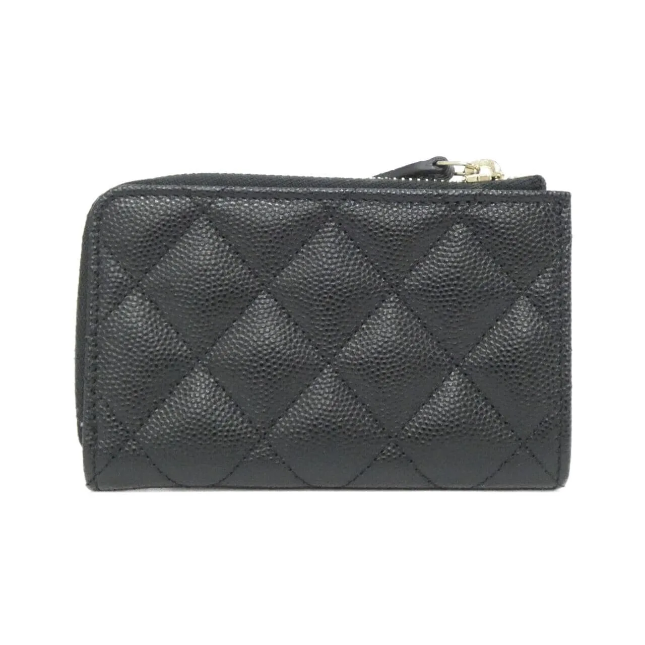 CHANEL Timeless Classic AP0221 Coin Case Grained Calfskin Black Grained Calfskin Rank A - Thumbnail 2