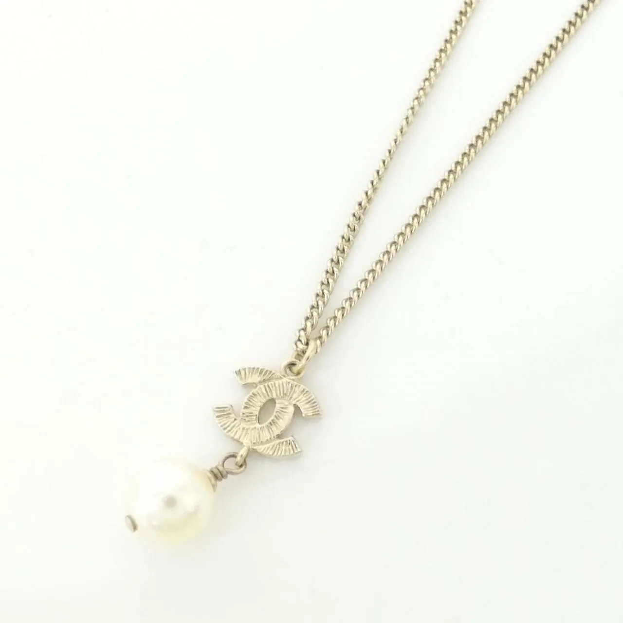 CHANEL 43138 Accessories 白色 中古品A - 縮圖 3