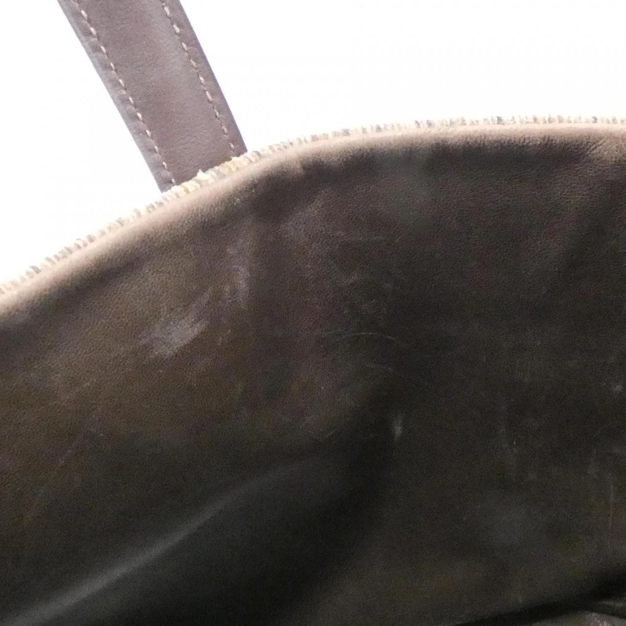 HERMES Handbag Box Calf 黑色 Box 皮 中古品B - 縮圖 6