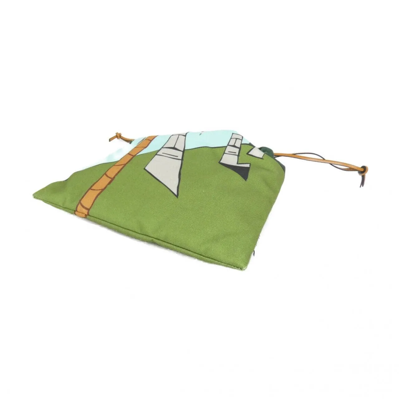 LOEWE C822057X05 Pouch Canvas Multicolor 帆布 中古品A - 縮圖 2