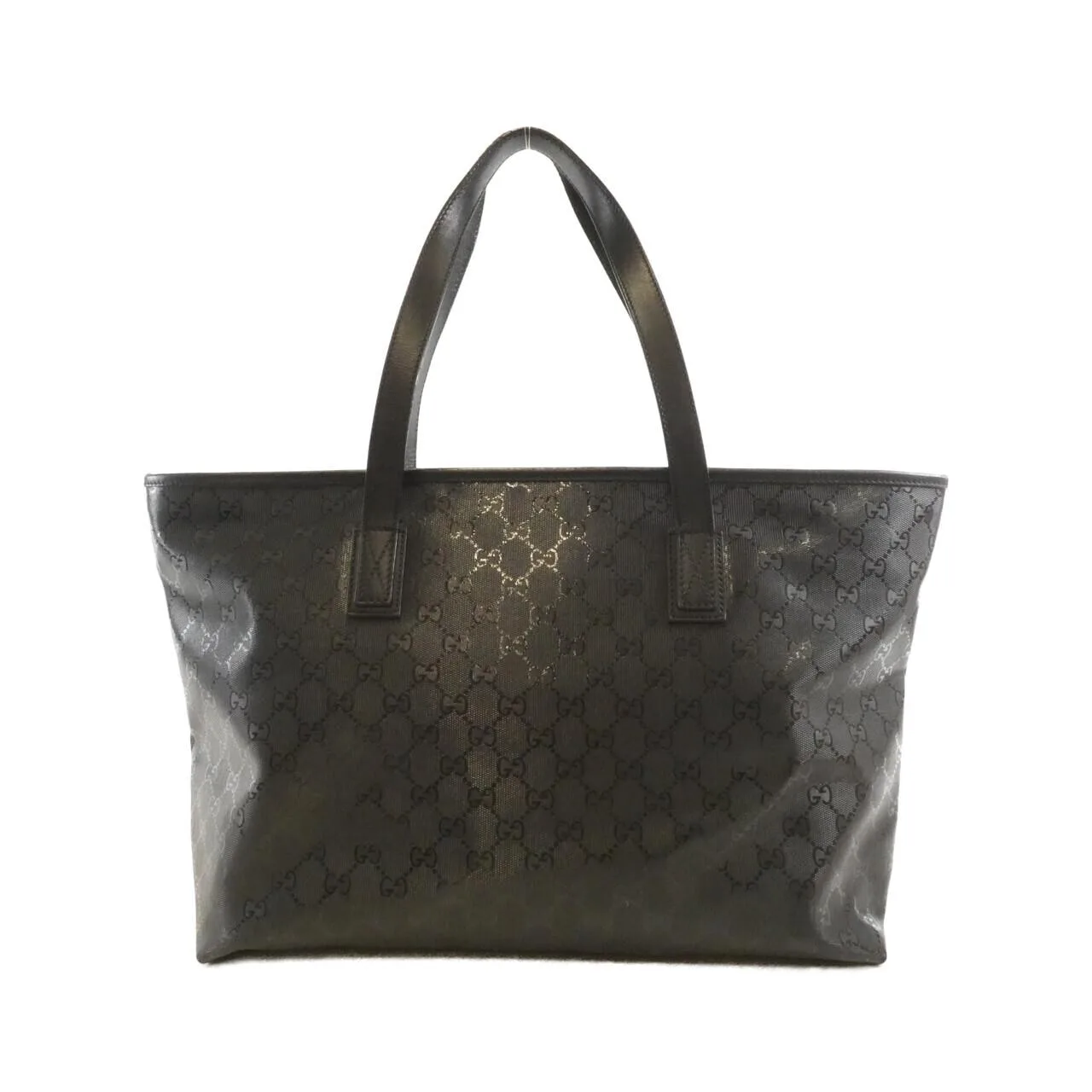 GUCCI 211137 FU49R Handbag Black Rank B - Thumbnail 2