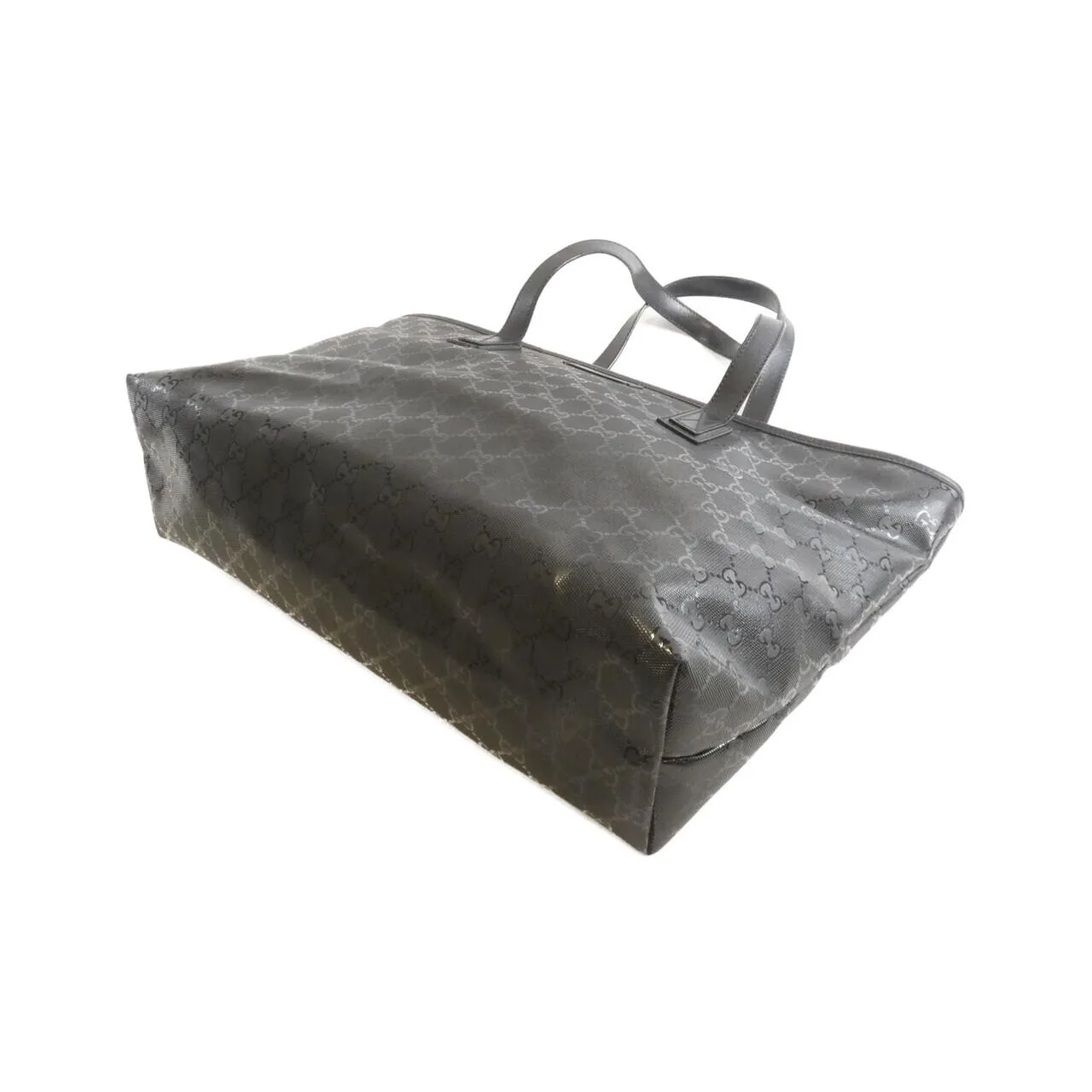 GUCCI 211137 FU49R Handbag Black Rank B - Thumbnail 3