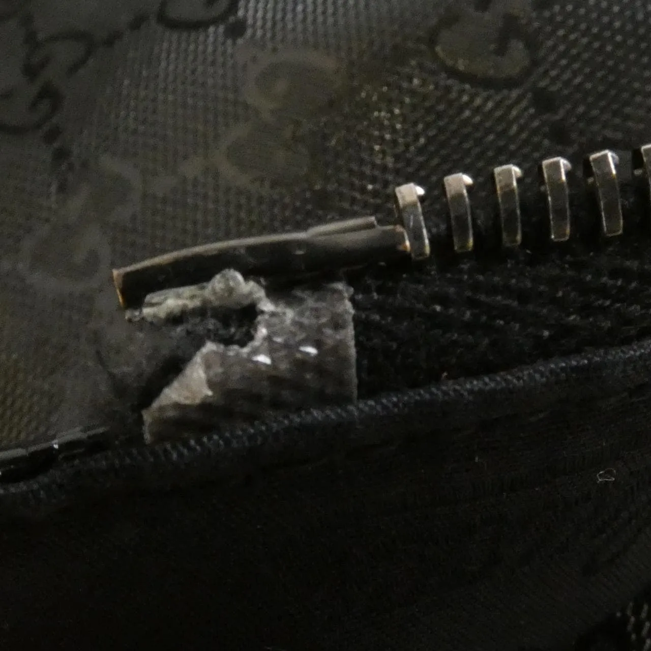 GUCCI 211137 FU49R Handbag Black Rank B - Thumbnail 9